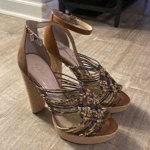 Jessica Simpson high heel wedges